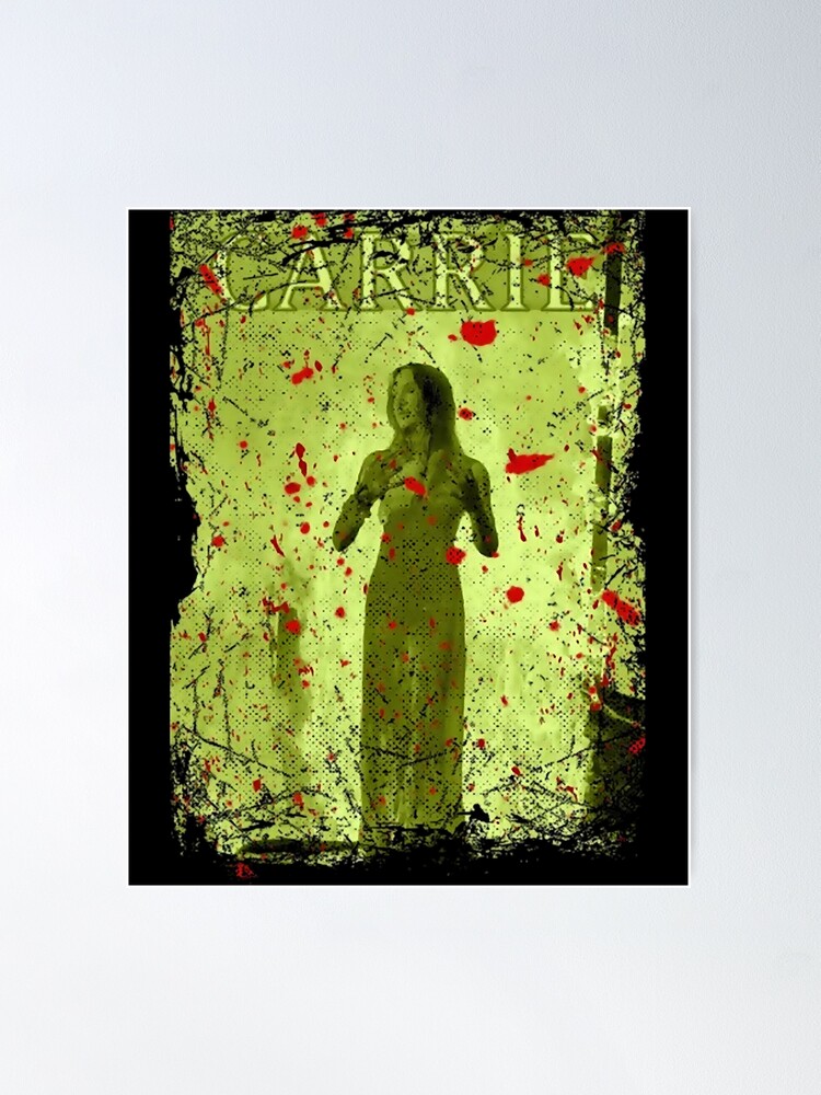 carrie movie, Brian De Palma, Stephen King, Horror Poster for Sale by  MassoStyle