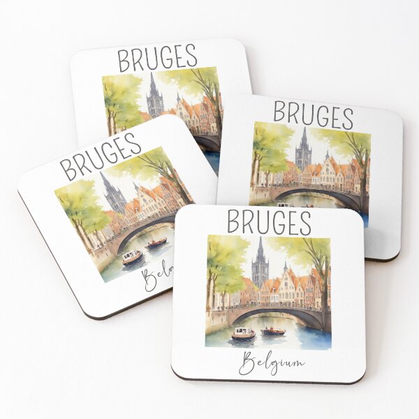 Item preview, Watercolor Design of Bruges - Belgium  designed and sold by Sketch-Shack.