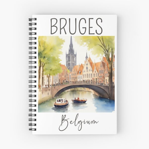 Item preview, Watercolor Design of Bruges - Belgium  designed and sold by Sketch-Shack.