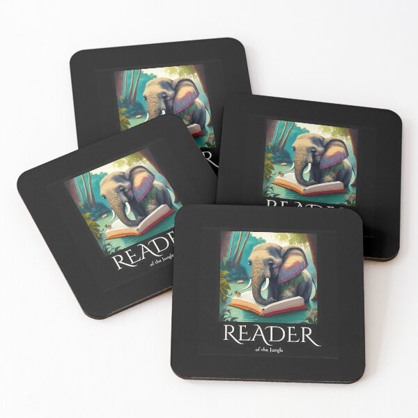 Item preview, elephant reader of the jungle  	 designed and sold by neojmutm60.