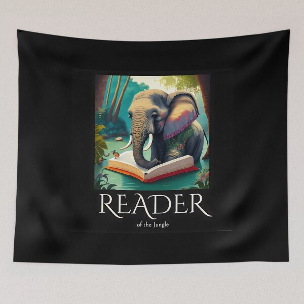 Item preview, elephant reader of the jungle  	 designed and sold by neojmutm60.