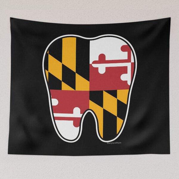 Item preview, Maryland Flag Ooth Für Zahnärzte	 designed and sold by tvqemmiwwa38.