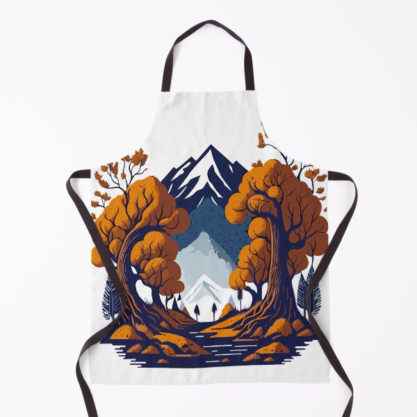 Item preview, Autumn landscape with mountains designed and sold by Garrulus glandarius.