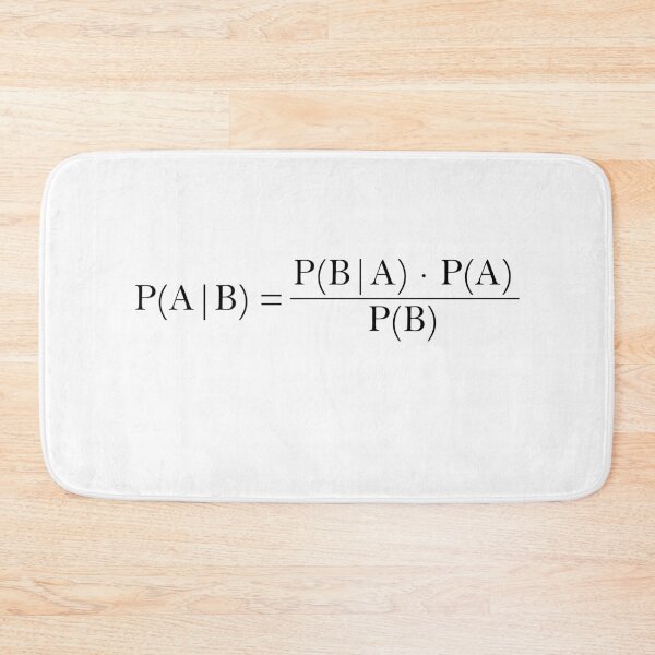 Item preview, Bayes Theorem - Maths and Statististics Lover Design designed and sold by stilo29.