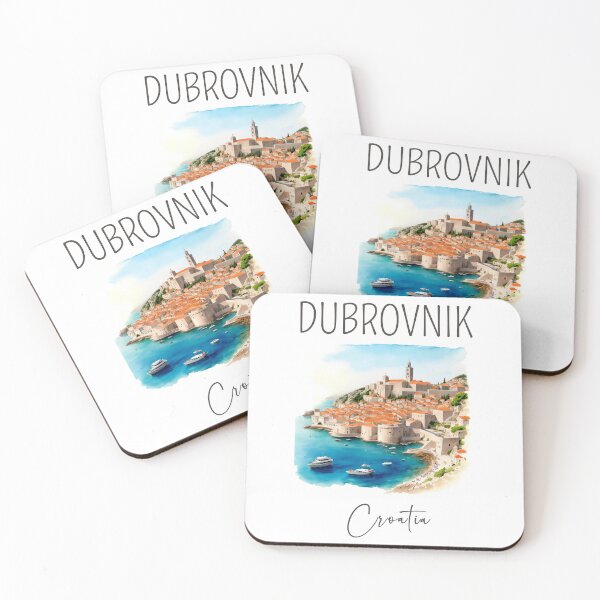 Item preview, Watercolor Design of Dubrovnik - Croatia  designed and sold by Sketch-Shack.