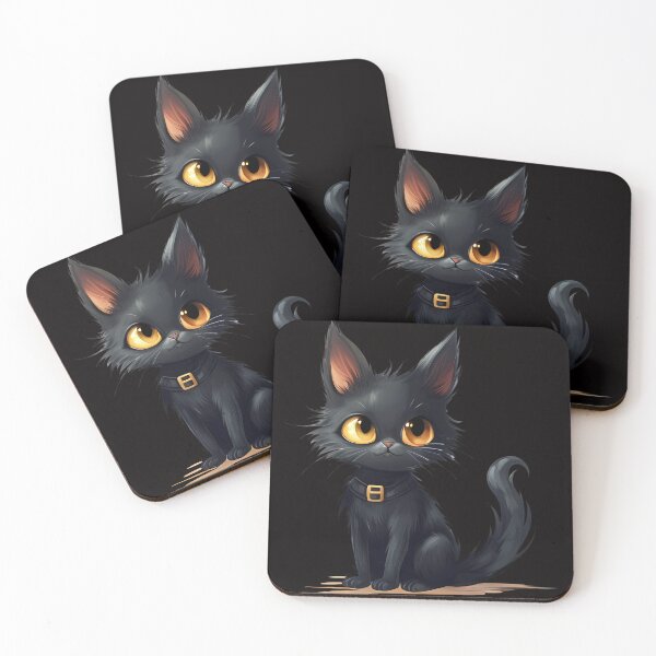 Item preview, Cute Black Cat designed and sold by Pablitto86.