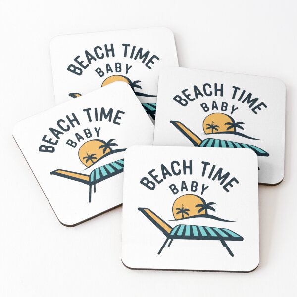 Item preview, Beach Time Day with Beach Icon T-Shirt designed and sold by Attire mukashaf.