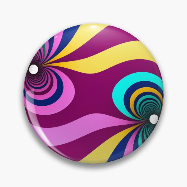 Item preview, Bold Groovy colored pattern with holes designed and sold by Robin3DT.