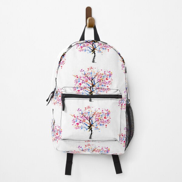 Item preview, Cherry Blossom Tree Multi Color Petals Ink Spatter Japanese Sakura designed and sold by art-by-el-sid.