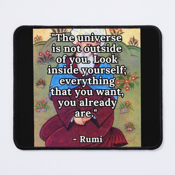 Item preview, Rumi Quote designed and sold by Beyond The Veil.