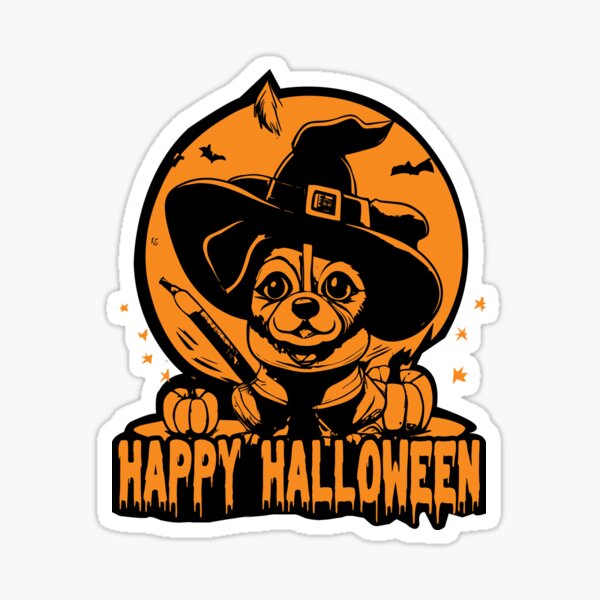 Item preview, Happy Halloween T-Shirt Design designed and sold by aieditto.