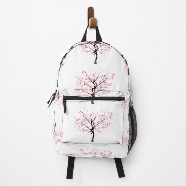 Item preview, Japanese Sakura Tree Pink Petals Ink Spatter Cherry Blossom designed and sold by art-by-el-sid.