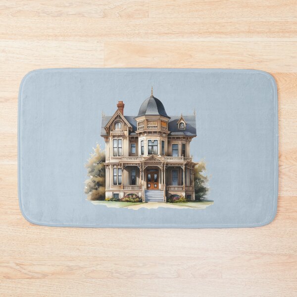 Item preview, Tall Beige Victorian House designed and sold by BradCow.