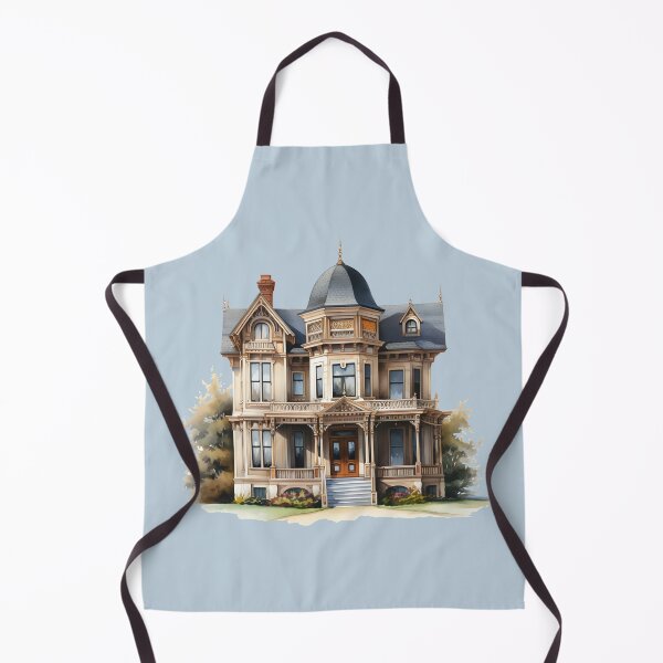 Item preview, Tall Beige Victorian House designed and sold by BradCow.