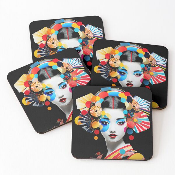 Artikelvorschau, Japanische optische Maiko-Kunst, bunt entworfen und verkauft von Meeheemaha.