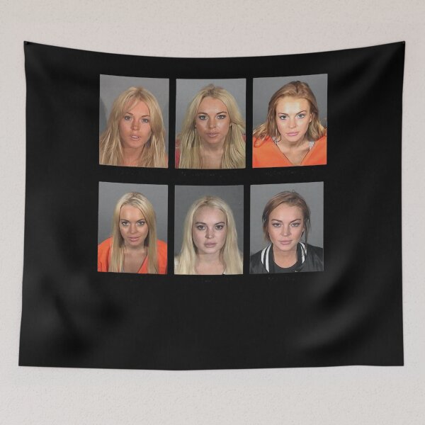 Item preview, Lindsay Lohan Mugshots designed and sold by KnieppertHilar.