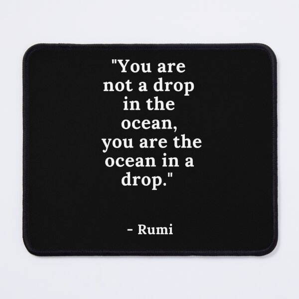 Item preview, Rumi Quote designed and sold by Beyond The Veil.