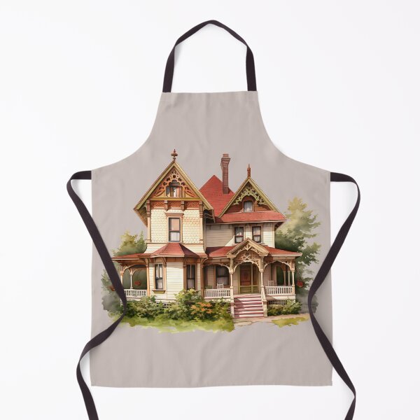 Item preview, Tan & Red Victorian House designed and sold by BradCow.