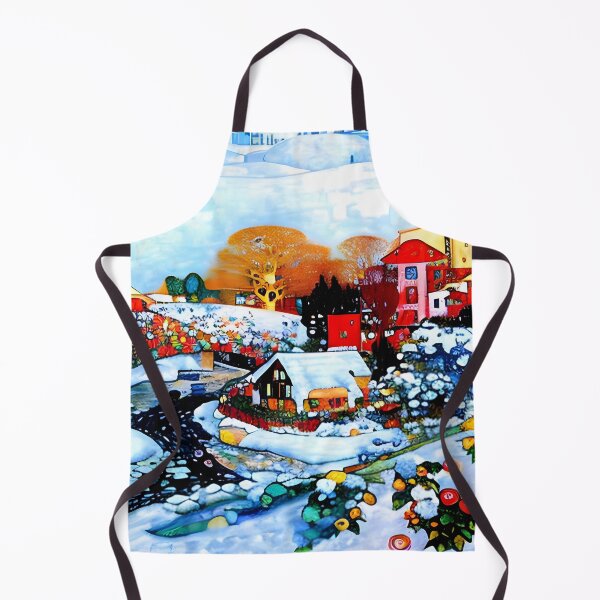 Item preview, Colorful Winter Village  designed and sold by Dana Roper.