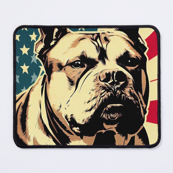 Item preview, American XL Bully Pop Art designed and sold by FunnehGacha.