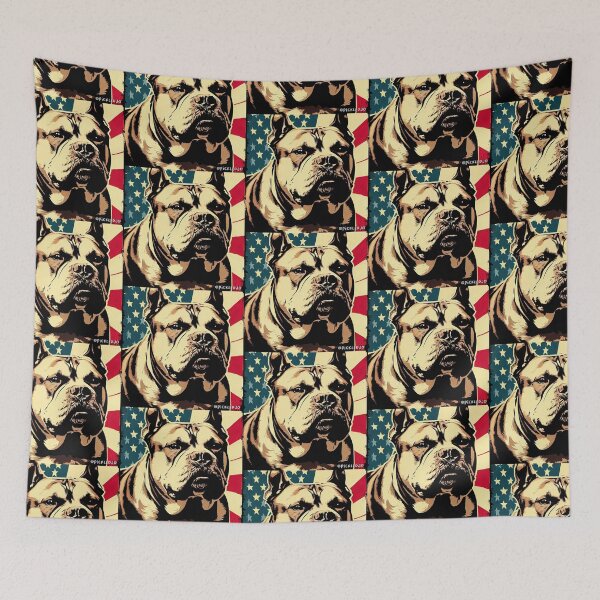 Item preview, American XL Bully Pop Art designed and sold by FunnehGacha.