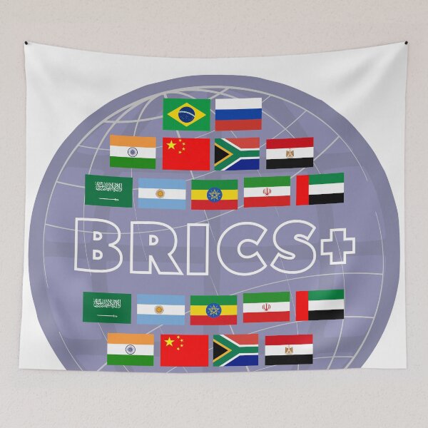 Item preview, BRICS+ Countries of the BRICS group designed and sold by studio468.