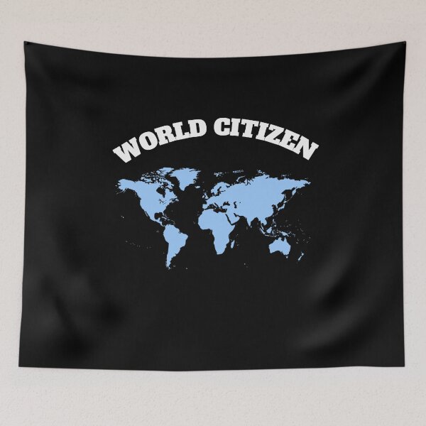 Item preview, World Citizen  - World Map Art  designed and sold by KereetsaOne.