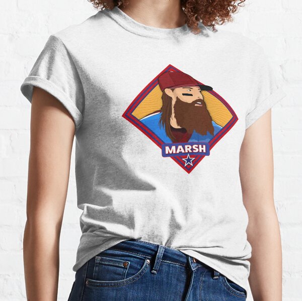  Brandon Marsh - Philly Marsh - Philadelphia Baseball Premium T- Shirt : Clothing, Shoes & Jewelry