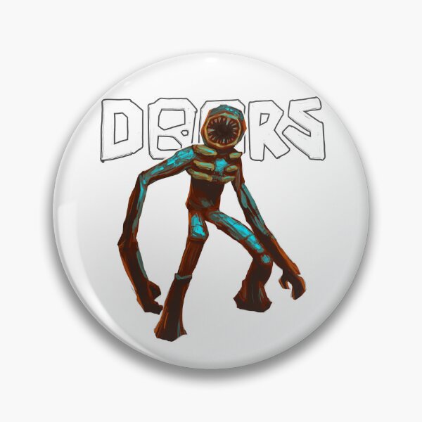 Item preview, Roblox: DOORS - enemy character - Figure (paint. ver. w/ logo) designed and sold by ShapedCube.