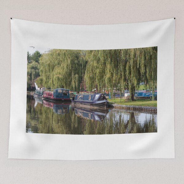 Item preview, Canal Boats at Northwich designed and sold by Wendy Williams.