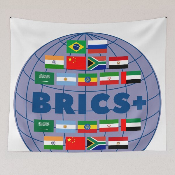 Item preview, BRICS+ Countries of the BRICS group designed and sold by studio468.