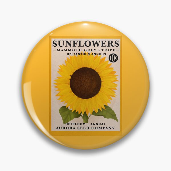 Item preview, Sunflower Vintage Seed Packet designed and sold by BluebellPainter.