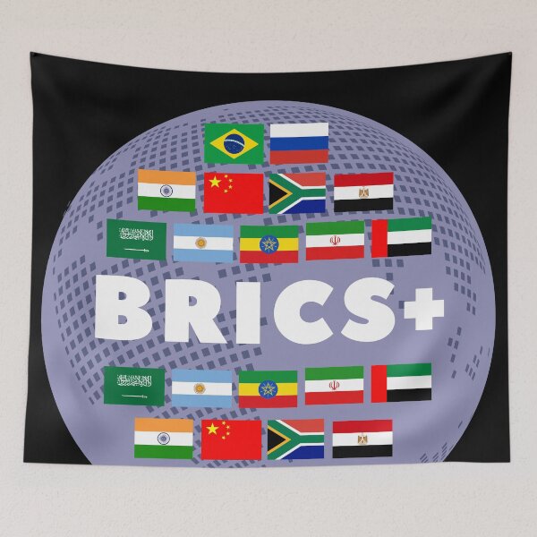 Item preview, BRICS+ Countries of the BRICS group designed and sold by studio468.