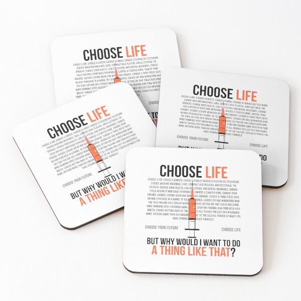 Item preview, Choose Life - Trainspotting designed and sold by darrelmertz.