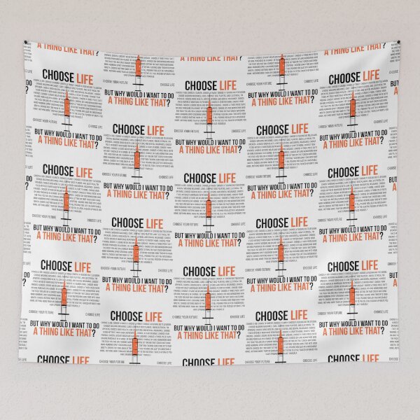 Item preview, Choose Life - Trainspotting designed and sold by darrelmertz.