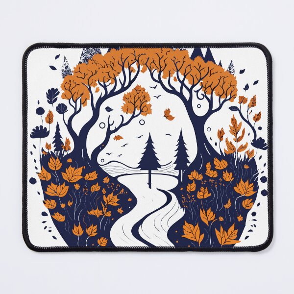 Artikelvorschau, Herbstlandschaft mit Tannen entworfen und verkauft von Garrulus glandarius.