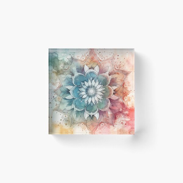 Item preview, Watercolor Mixed Floral Mandala designed and sold by VeronicArt85.