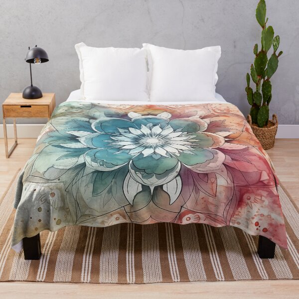 Item preview, Watercolor Mixed Floral Mandala designed and sold by VeronicArt85.