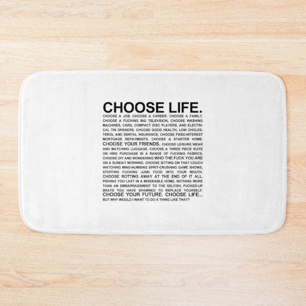 Item preview, Choose Life Monologue designed and sold by darrelmertz.