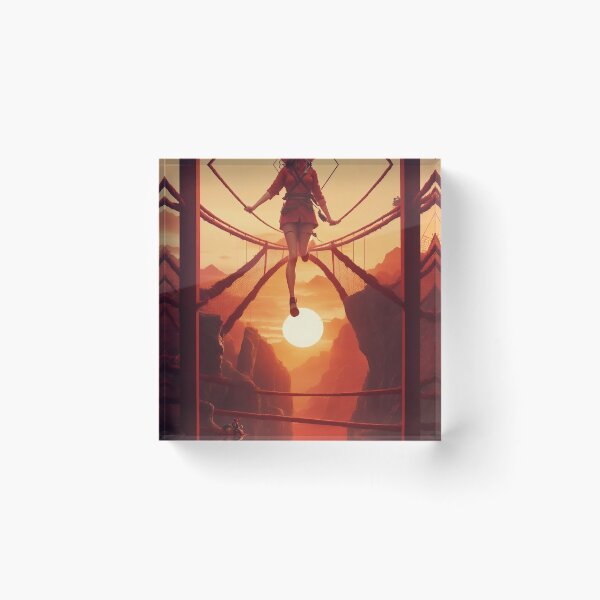 Item preview, Asian woman crossing a rop designed and sold by M-Y-A-R-T-.