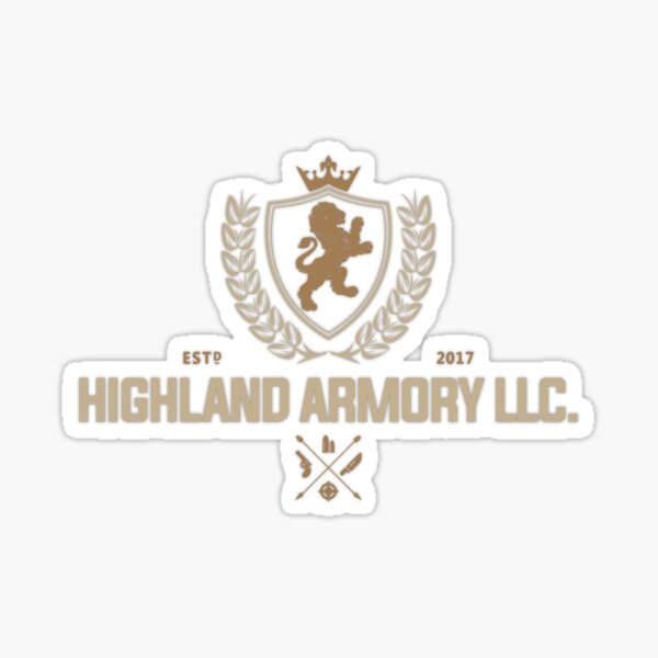 Pegatina «Highland Armory Subdued Logotipo» de highlandarmory |