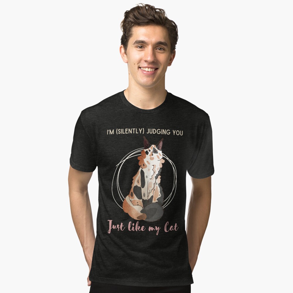 Item preview, Tri-blend T-Shirt designed and sold by FelineEmporium.