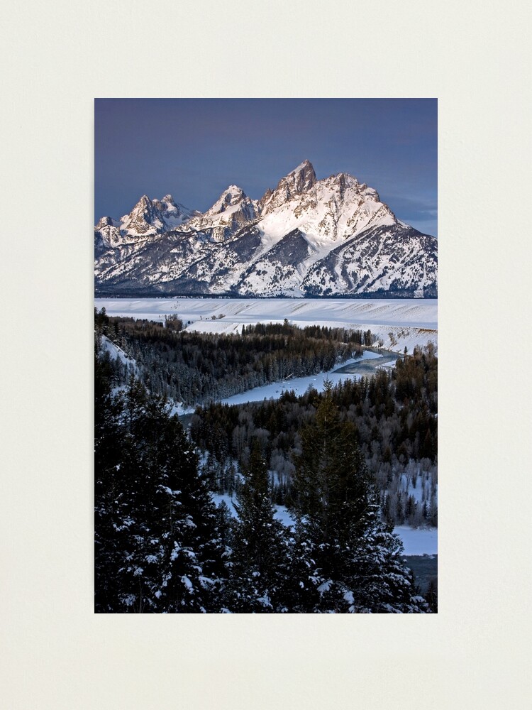 Alternate view of Snake River Overlook, Jackson Hole, Wyoming Photographic Print