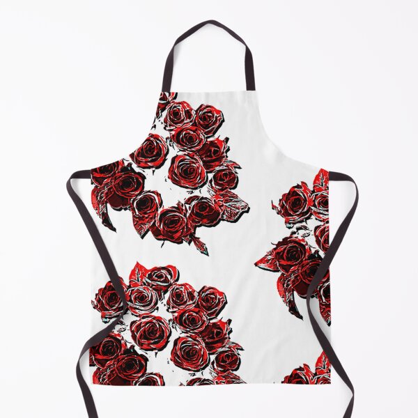 Item preview, Artistic red retro roses designed and sold by FlowerandDesing.