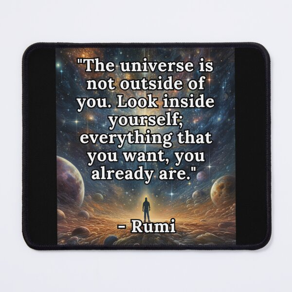 Item preview, Rumi Quote designed and sold by Beyond The Veil.