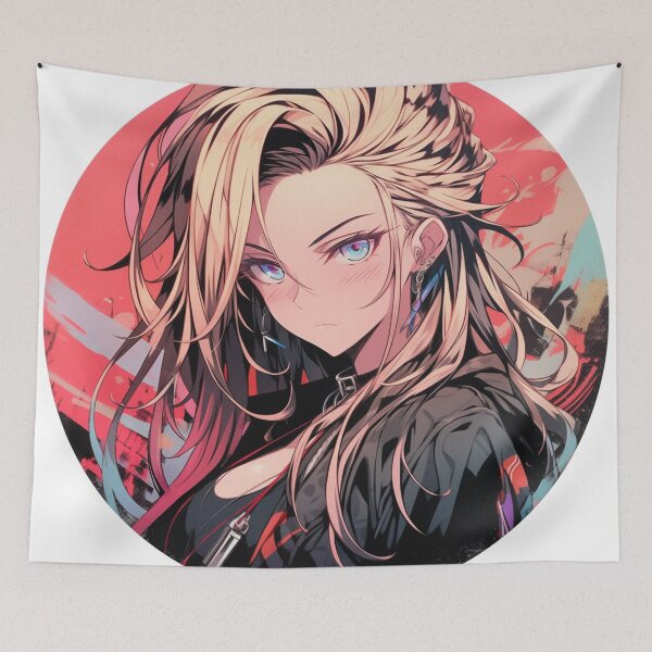 Item preview, anime boss girl designed and sold by Lewis-mart.