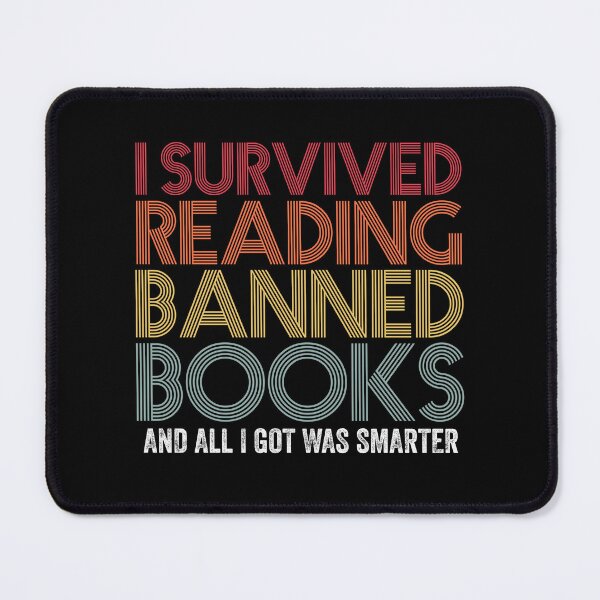Item preview, I Survived Reading Banned Books Book Lover - Banned Books Week designed and sold by Amineharoni.