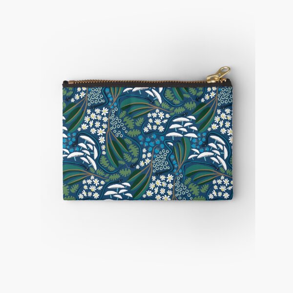 Item preview, Rock Python, Mushroom, Daisy Ditsy | blue, white, green designed and sold by Ingrid Poole.