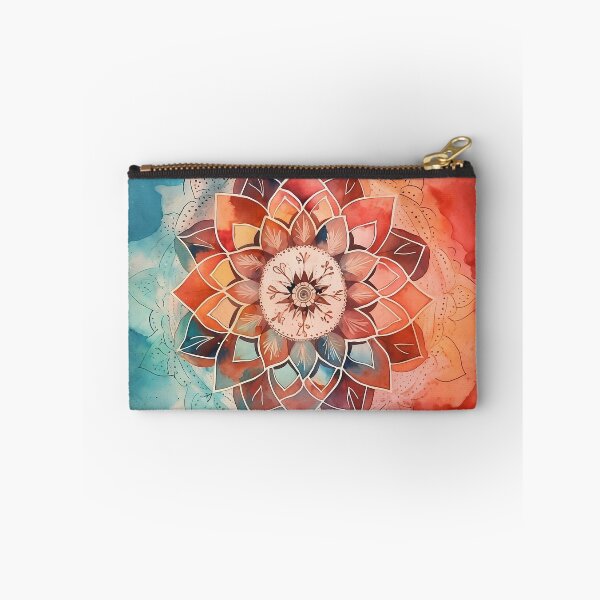 Item preview, Watercolor Mandala, from blue to red designed and sold by VeronicArt85.