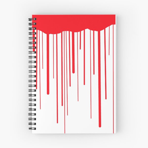 Item preview, Blood Drips (white) designed and sold by Jeremy Crotty.
